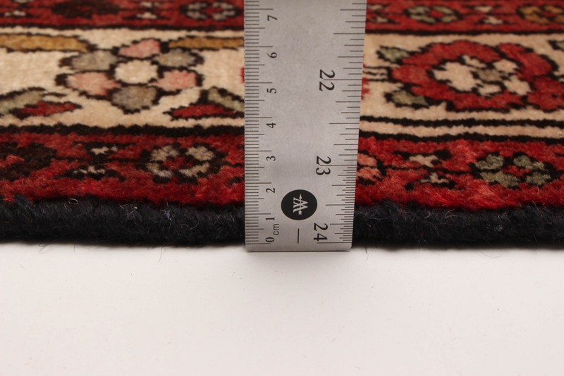 3'11" x 10'5" Vintage Hand-knotted Runner Rug Traditional Oriental Wool Carpet gallery