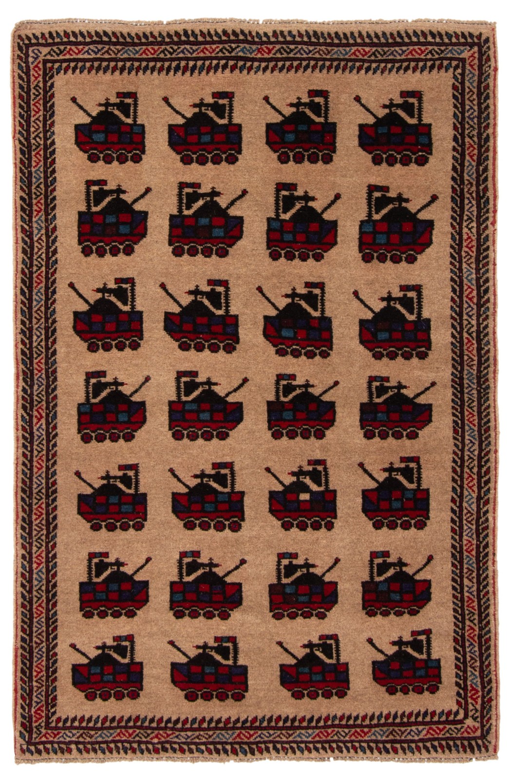 2'11" x 4'6" Vintage Hand Knotted Area Rug Traditional Oriental Wool Carpet gallery