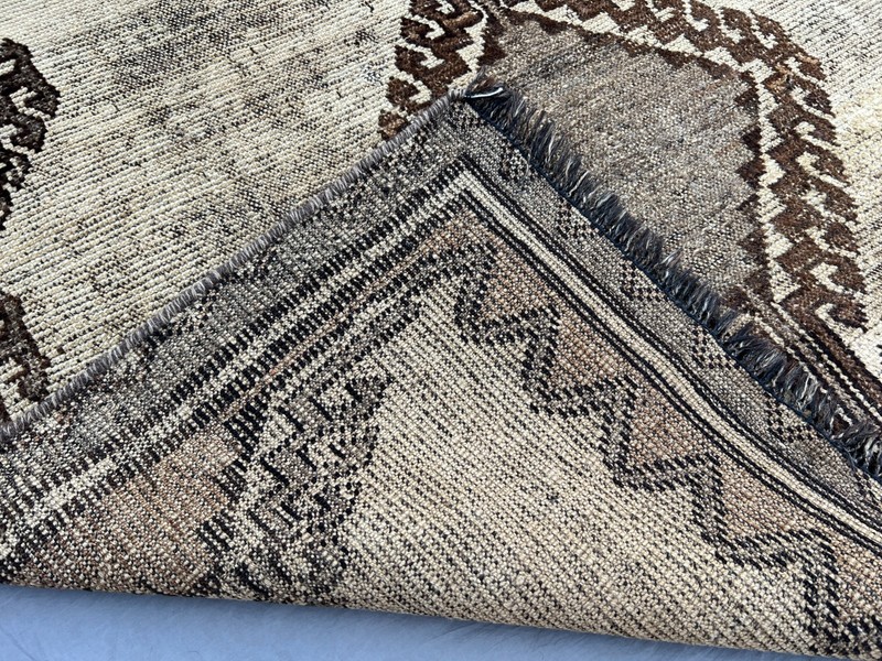 110x200cm Vintage Handmade Moroccan Style Medallion Wool Area Rug Low Pile Decor gallery