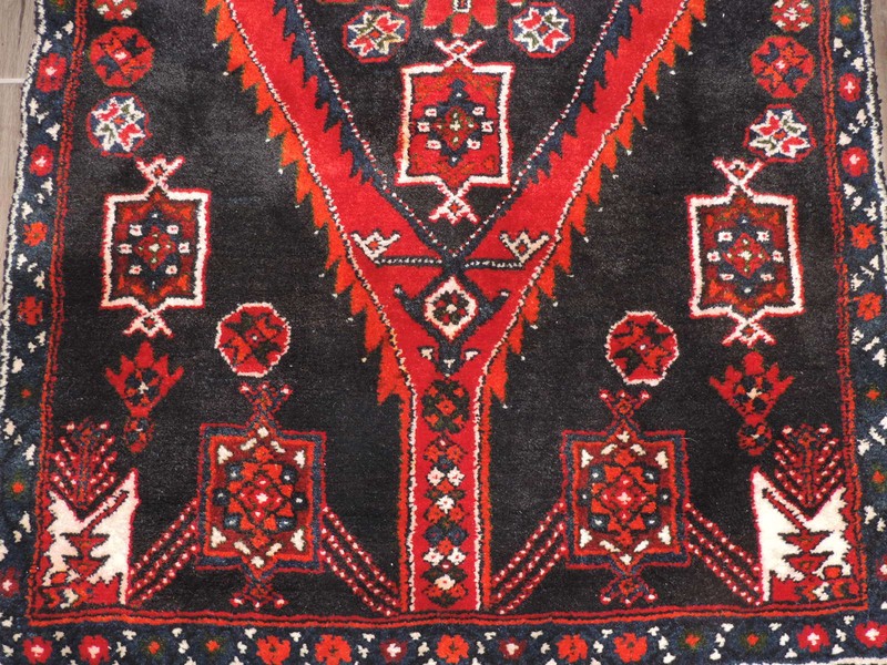 3x7ft. Handmade Sarab Malayer Oriental Wool Runner gallery