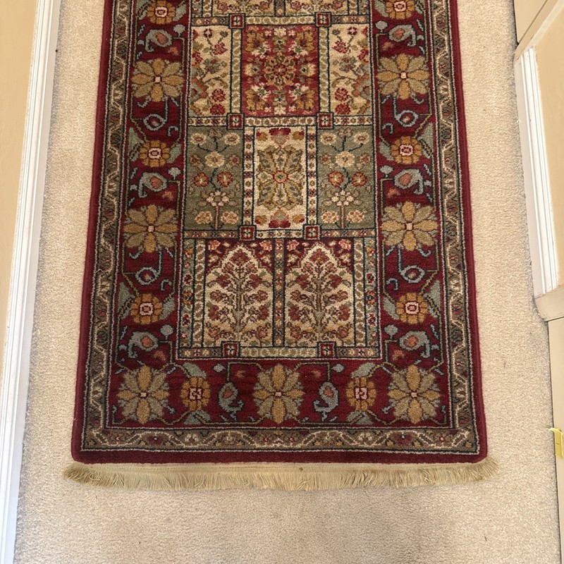 Karastan Runner Rug 2.6 x 8..6 Antique Legends Bakhtiari 2200 Wool Vintage gallery
