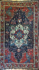 Lovely Lori – 1940s Antique Oriental Rug – Tribal Nomadic Carpet – 5.6 x 8.9 ft