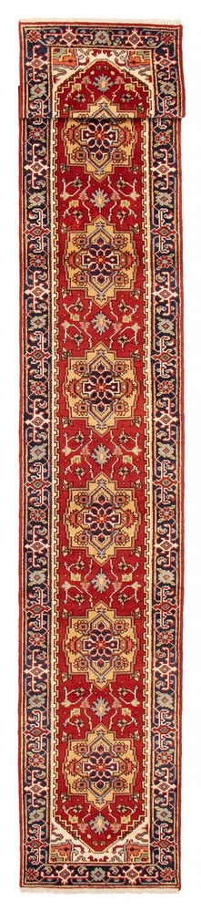 2'5" x 20'0" Vintage Hand-knotted Runner Rug Traditional Oriental Wool Carpet
