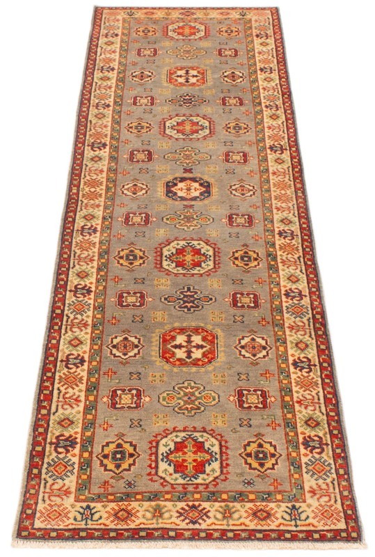 Vintage Hand-knotted Runner Rug 2'8" x 9'8" Traditional Oriental Wool Carpet gallery