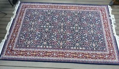 Vintage Hereke Turkish 8×10 Ft Hand Knotted Wool Rug Floral Luxury Carpet