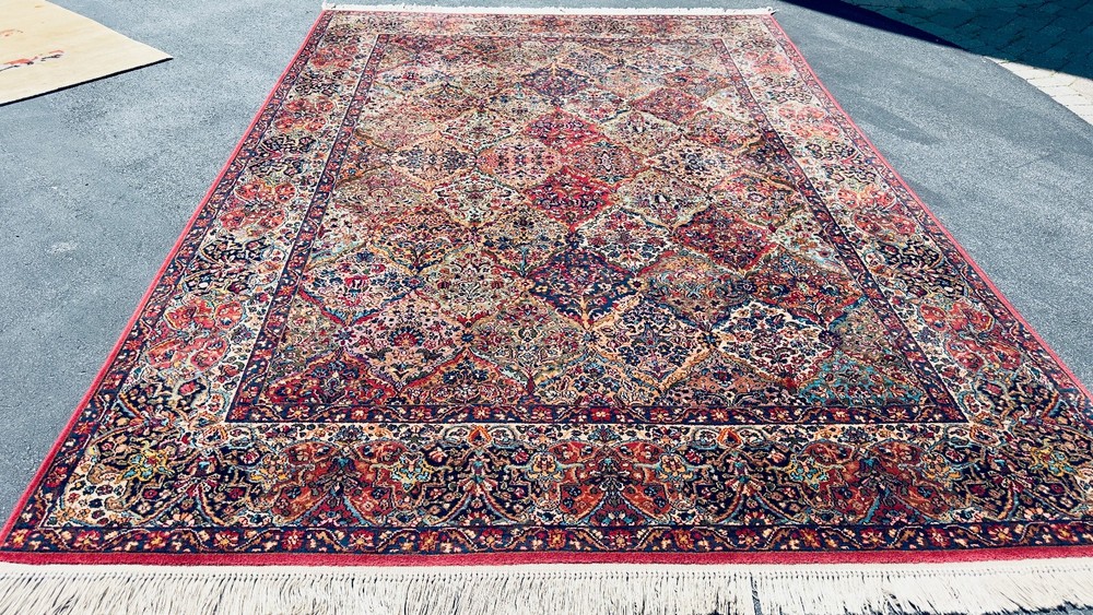 Beautiful Antique American Karastan Kirman Rug 9x12FT