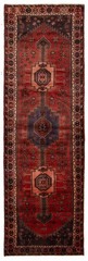 3’5″ x 10’7″ Vintage Hand-knotted Runner Rug Traditional Oriental Wool Carpet