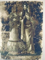 GENUINE TABRIZZ PICTORIAL TABLEAU RUG