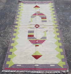 Vintage Traditional Handmade Beautiful Kilim Floor Rug Carpet 170×92 cm