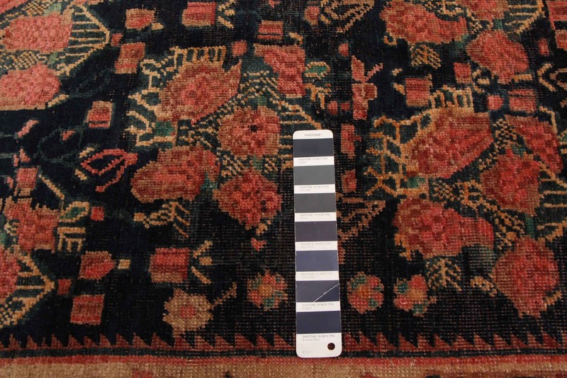 Vintage 3'5" x 4'5" Traditional Hand Knotted Vegetable Dye Wool Area Rug gallery