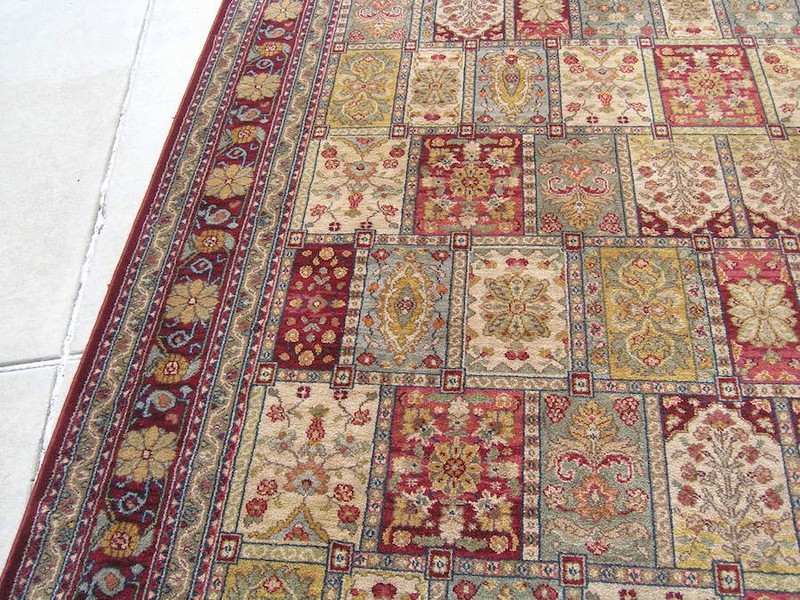 Excellent Vintage Karastan Bakhtiyari 2200-202 8'8"x10 ft 104x120" Soak Washed gallery