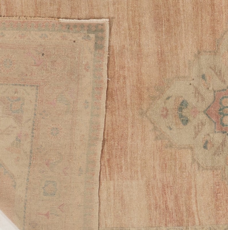Vintage Turkish Oushak Runner Rug 5'3 X 10'11 E25089 gallery