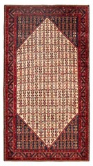 Vintage Hand-Knotted Area Rug 5’0″ x 9’3″ Traditional Wool Carpet
