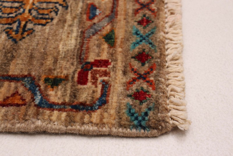 Vintage Hand-knotted Runner Rug 2'8" x 10'3" Traditional Oriental Wool Carpet gallery
