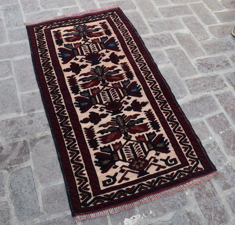 2'5 x 4'4 Handmade afghan tribal berjesta wool area rug, 3x5 persian rug gallery