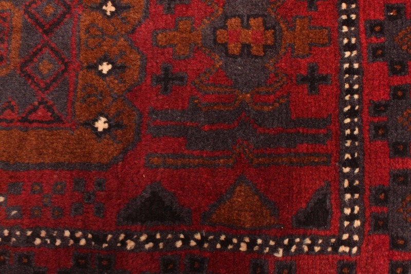 Vintage 3'5" x 5'11" Traditional Hand Knotted Vegetable Dye Wool Area Rug gallery