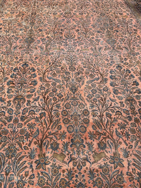Majestic Antique Oriental Rug 12x19 - 13C gallery