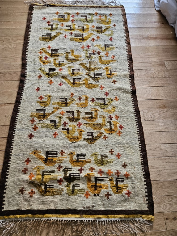 Vintage Rug 5ft 5 X 2ft 8 1/2