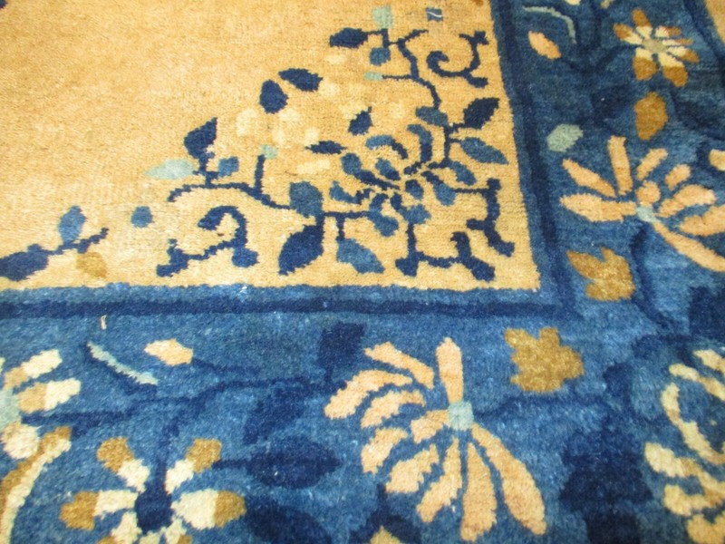 Antique Chinese Oriental Peking Rug 4’0” X 6’9” #7935 gallery