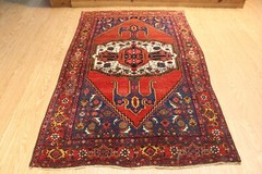 ANTIQUE BIDJAR Pre 1900, Late 19th Century Handmade Authentic Bidjar 5×7 ft.