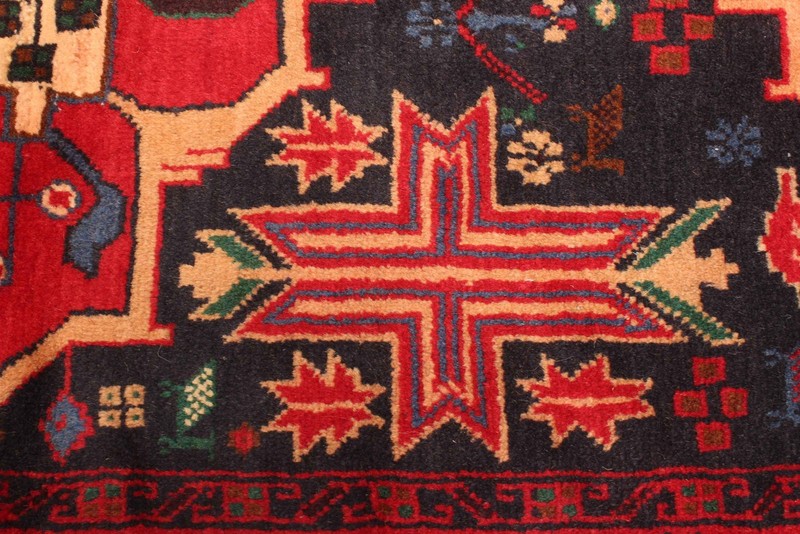 Vintage Hand-Knotted Area Rug 3'3" x 6'1" Traditional Wool Carpet gallery