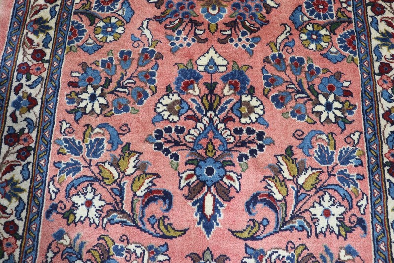 FINE HANDMADE ORIENTAL WOOL RUUNER EXCELLENT CONDITION 400 X 90 CM gallery