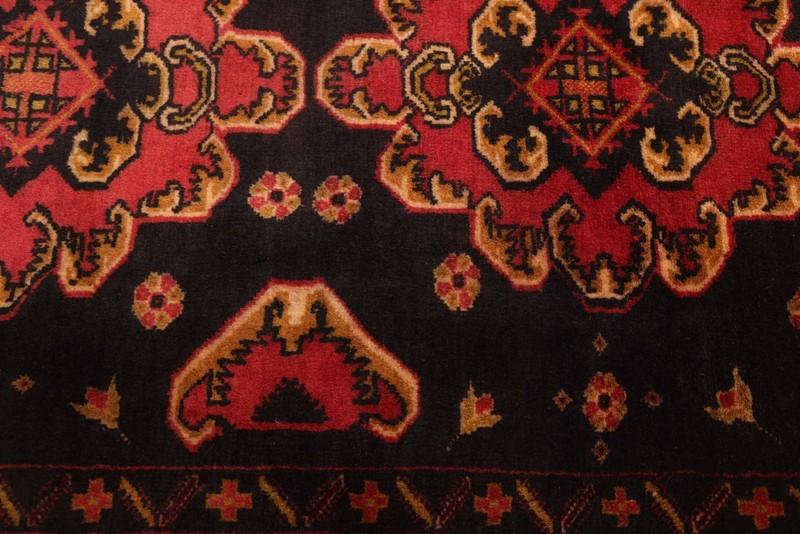 Traditional Vintage Hand-Knotted Area Rug 3'6" x 5'7" Oriental Wool Carpet gallery