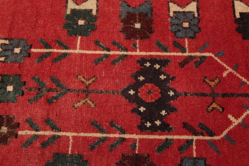 Vintage Traditional Hand-Knotted Area Rug 5'1" x 7'5" Oriental Wool Carpet gallery