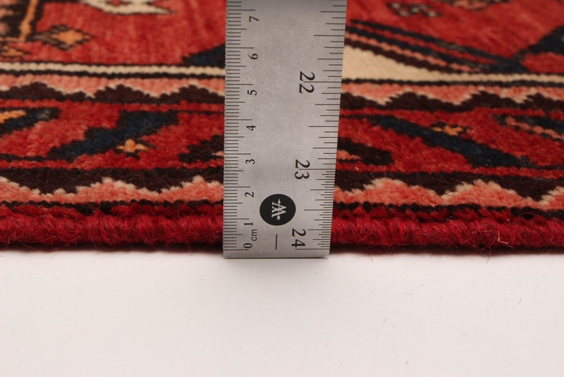 3'2" x 13'1" Vintage Hand-knotted Runner Rug Traditional Oriental Wool Carpet gallery