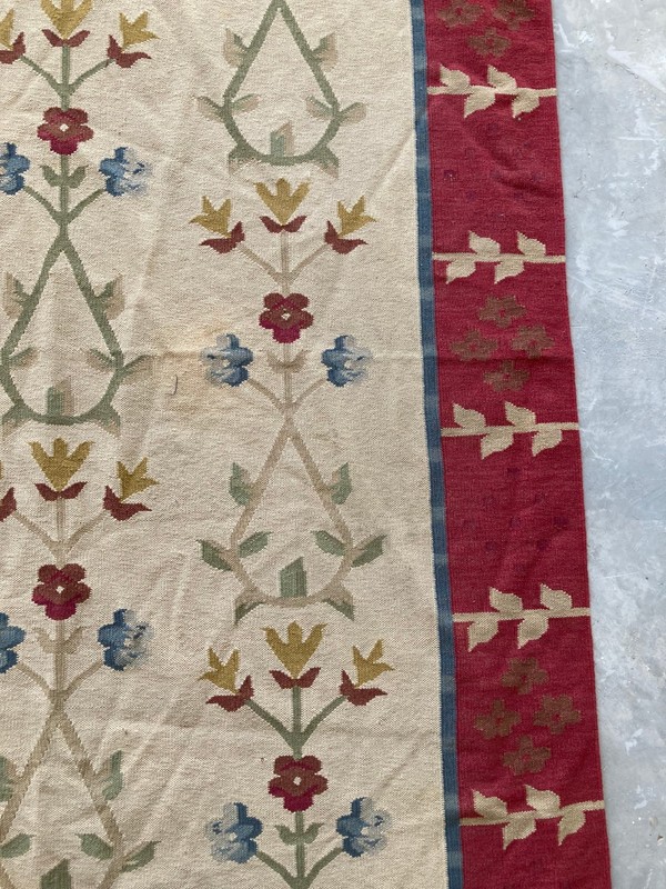 Vintage Traditional Handmade Lovely Floral Turkish Floor Rug Carpet 250x160 cm gallery