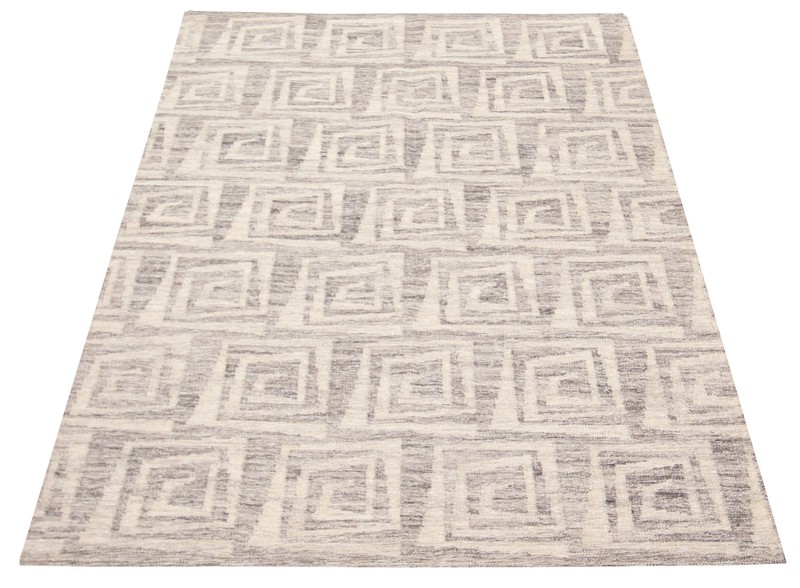 Vintage Hand Woven Area Rug 5'2" x 8'4" Traditional Wool Oriental Carpet gallery