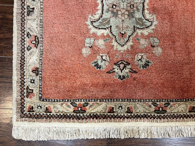 Per'sian Runner Rug 3 x 12, Open Field, Terracotta gallery