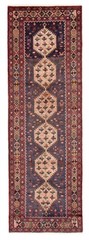 3’5″ x 9’6″ Vintage Hand-knotted Runner Rug Traditional Oriental Wool Carpet