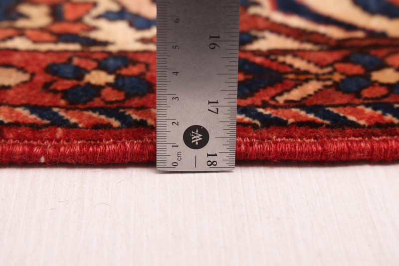 Vintage Traditional Hand-Knotted Area Rug 5'4" x 8'6" Oriental Wool Carpet gallery