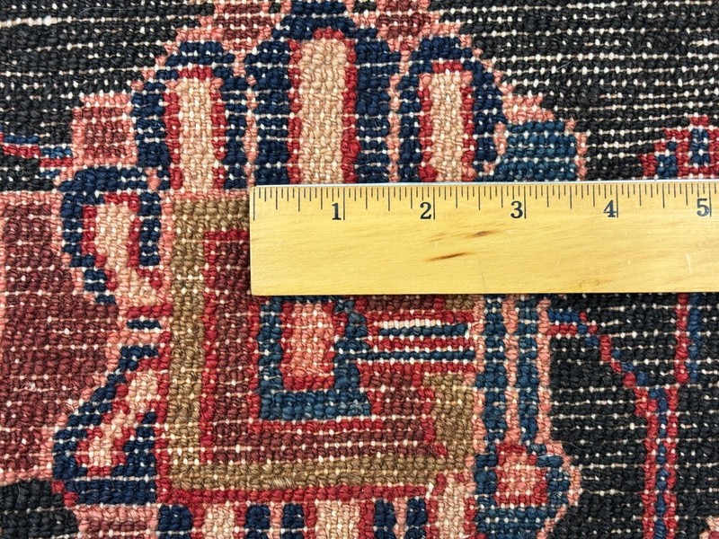 Vintage Nahavand Tribal Hand Knotted Wool Oriental Area Rug 5x10 Navy Blue Boho gallery
