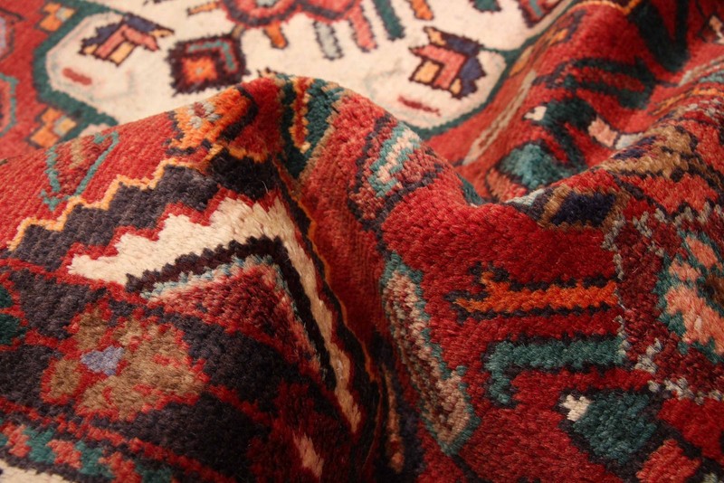 Traditional Vintage Hand-Knotted Oriental Carpet 4'3" x 7'10" Wool Area Rug gallery