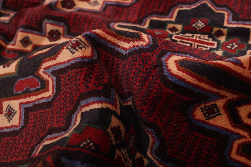 Vintage Traditional Hand-Knotted Area Rug 3'6" x 6'4" Oriental Wool Carpet gallery