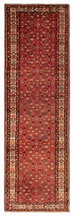 3’2″ x 10’4″ Vintage Hand-knotted Runner Rug Traditional Oriental Carpet