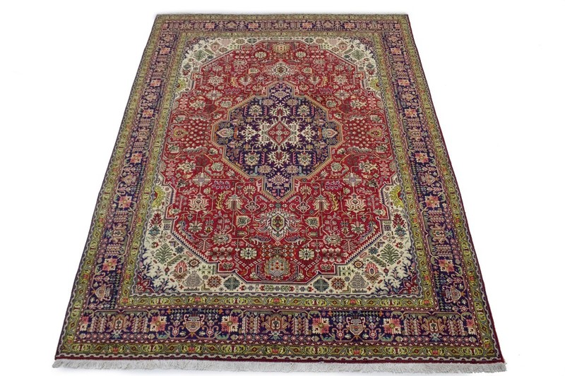 8X11 ft Handmade Vintage Oriental Rug Floral & Geometric Style Home Décor Carpet gallery