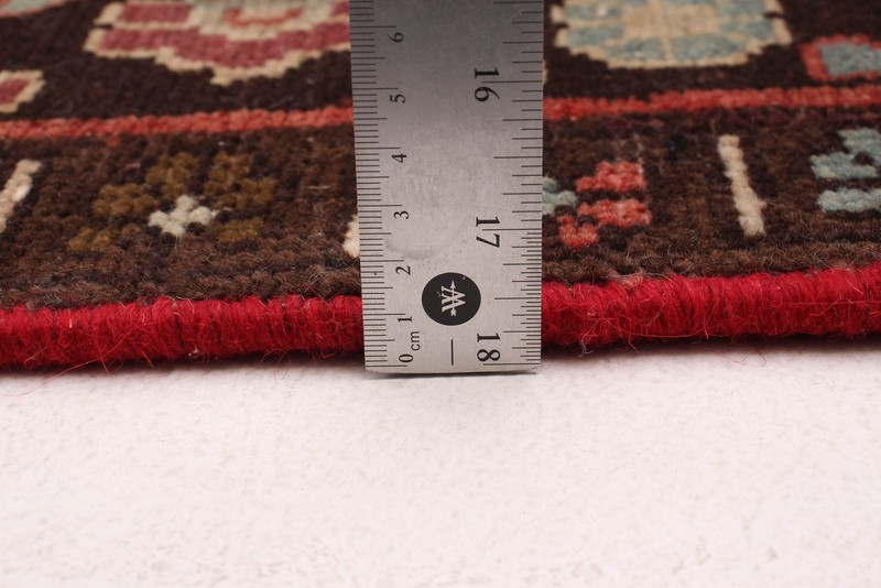 Vintage Hand-Knotted Carpet 4'0" x 6'9" Traditional Oriental Wool Area Rug gallery