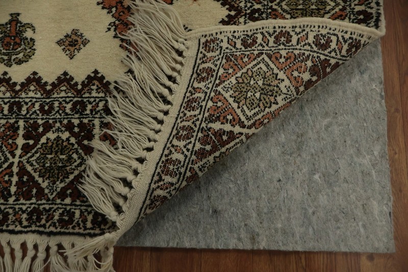 Traditional Moroccan Area Rug 7x10 Hand-knotted Wool with Ornate Floral Design gallery