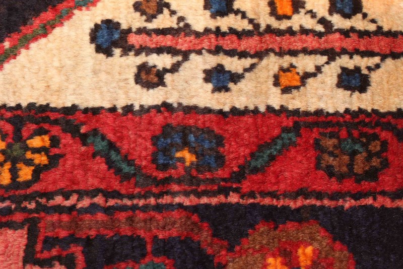 Vintage Traditional Hand-Knotted Area Rug 4'6" x 6'10" Oriental Wool Carpet gallery