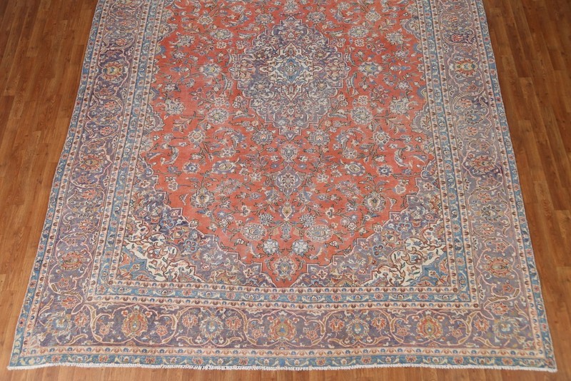Medallion Semi-Antique Classic Area Rug Living Room Hand-made Wool Carpet 10x13 gallery
