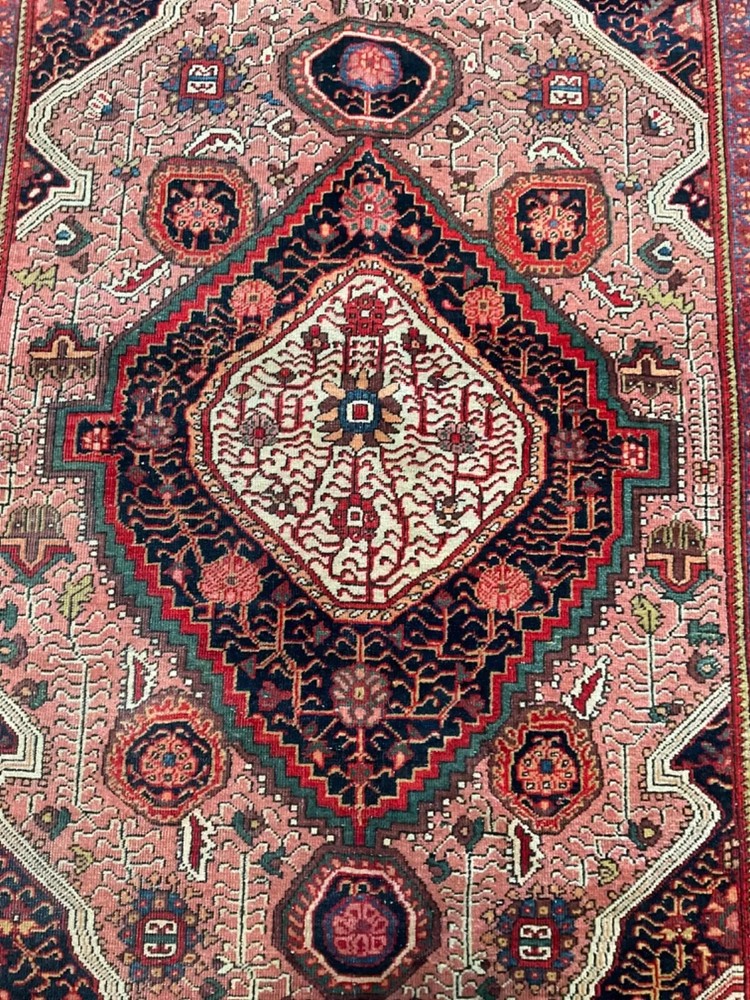 oriental rug Antique sarouk ferahan circa 1920 hand knotted.
