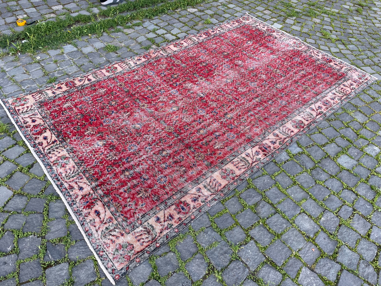 Home Decor Rug, Turkish Vintage Rug, Boho Decor Rug, 5,1 x 8,6 ft gallery