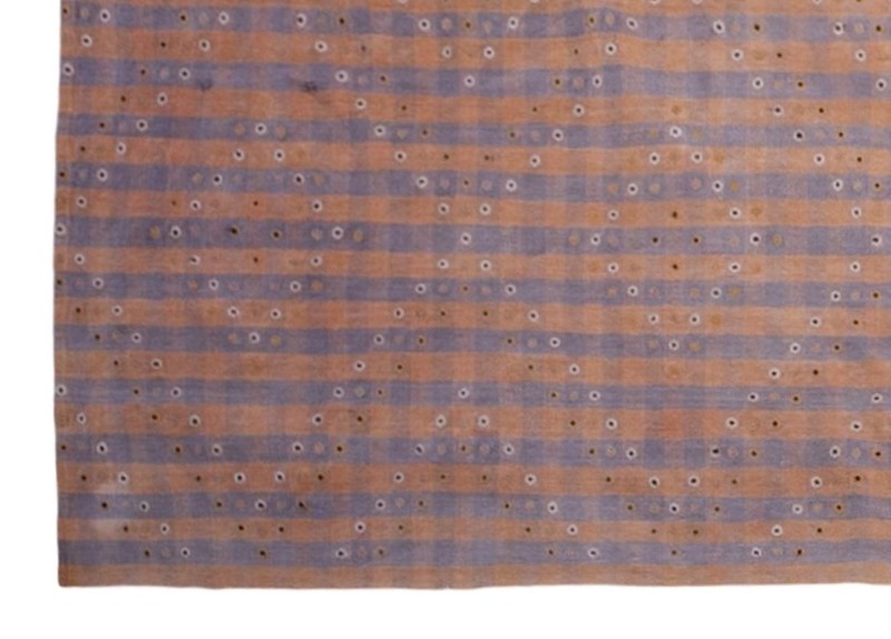Vintage Turkish Kilim Rug 210x353 cm | 6'10" x 11'7" Handwoven Wool Kilim Rug gallery