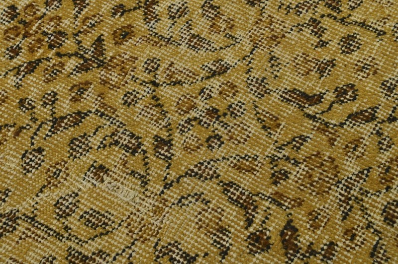Oushak Turkish Vintage Rug 5x7 Kilim Rug Anatolian Handmade Boho Decor YELLOW gallery