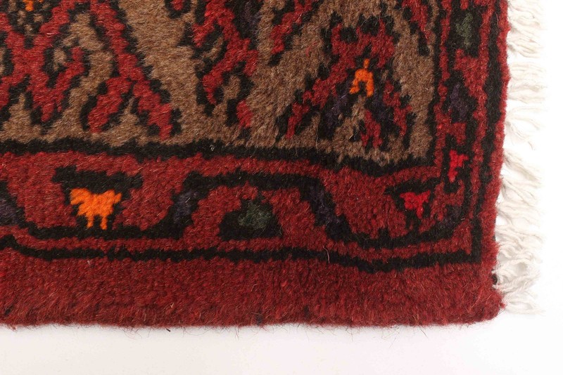 Vintage Traditional Hand-Knotted Area Rug 4'3" x 6'8" Oriental Wool Carpet gallery