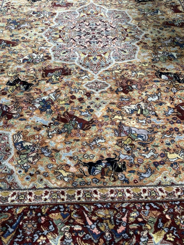 AUTHENTIC AMERICAN KARASTAN HUNTING PATTERN #723 RUG CARPET 8' 8" x 12' gallery