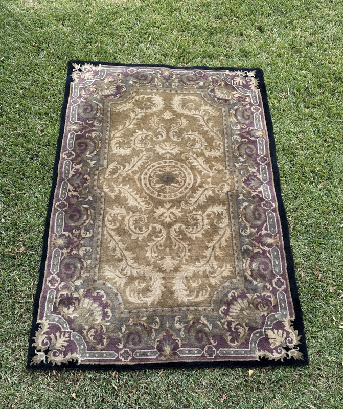 Royal Gold and Purple Rug 8.5'x5.9' gallery